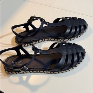 Igor Women's Dark Blue Strappy Sandals